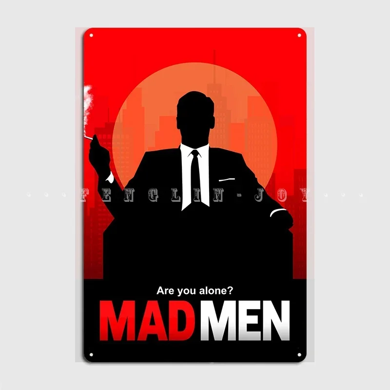 Mad Men Poster Metal Plaque Cinema Living Room Cave Pub Create Garage Decoration Tin Sign Posters