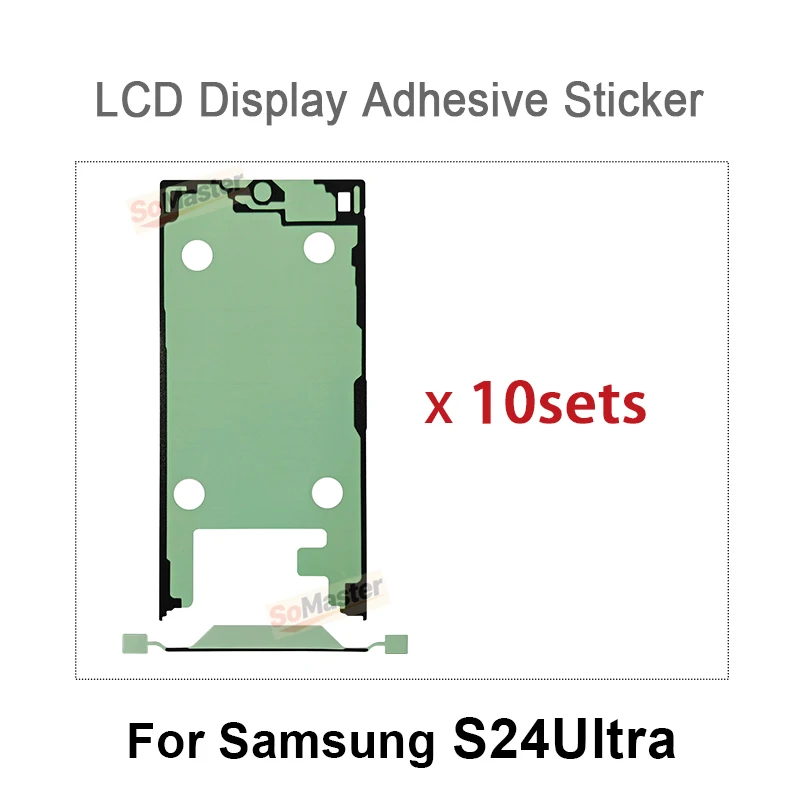 10Pcs LCD Display Adhesive Waterproof Sticker for Samsung Galaxy S23 S24 S25 Plus Ultra FE Front Side Seal Tape Adhesive Glue image 2