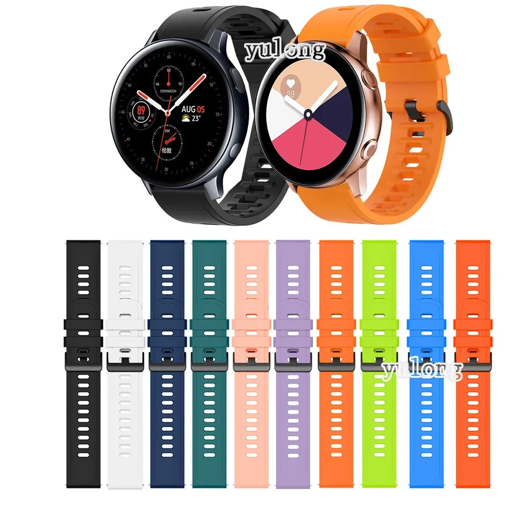 

Silicone Strap for Samsung galaxy watch FE 7 6 5 4 /Watch5 Pro /Watch6 /watch4 classic 42mm 46mm 40mm 44mm 43mm 47mm Watch Band