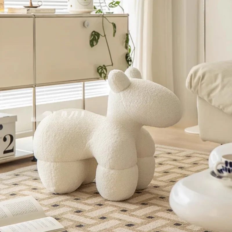 

Pony chair living room simple animal sofa children stool lazy