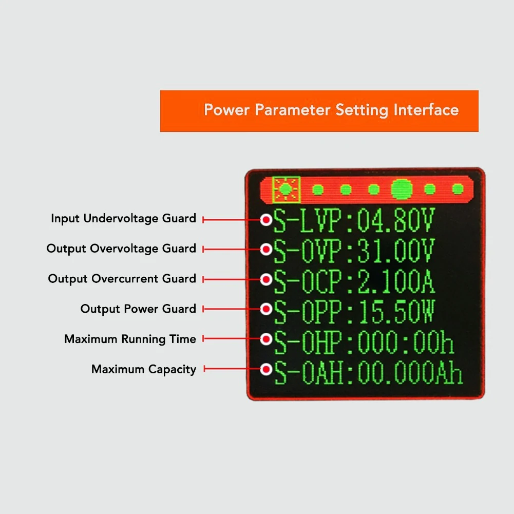 Boostbuck Module for USB Power Supply Testing with Wide Input Voltage Range and Constant Voltage/Current Modes