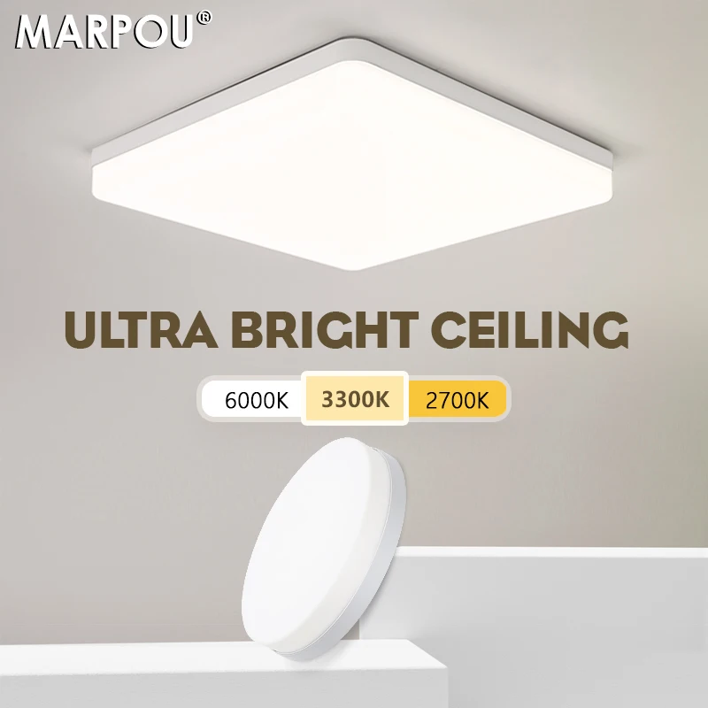 

MARPOU ceiling led ceiling ceiling light lounges accessories for home decor 18W 24W 36W 48W LED fixtures home decor interior LED