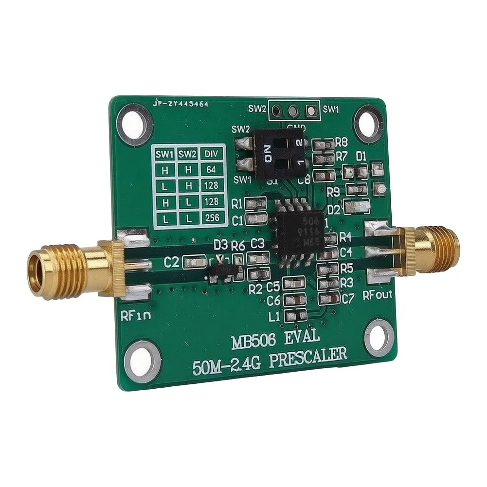 MB506 For Frequency Divider 64 128 256 Prescaler For 30MHz-3GHz Signal For DBS CATV PCB Board RF Equipment