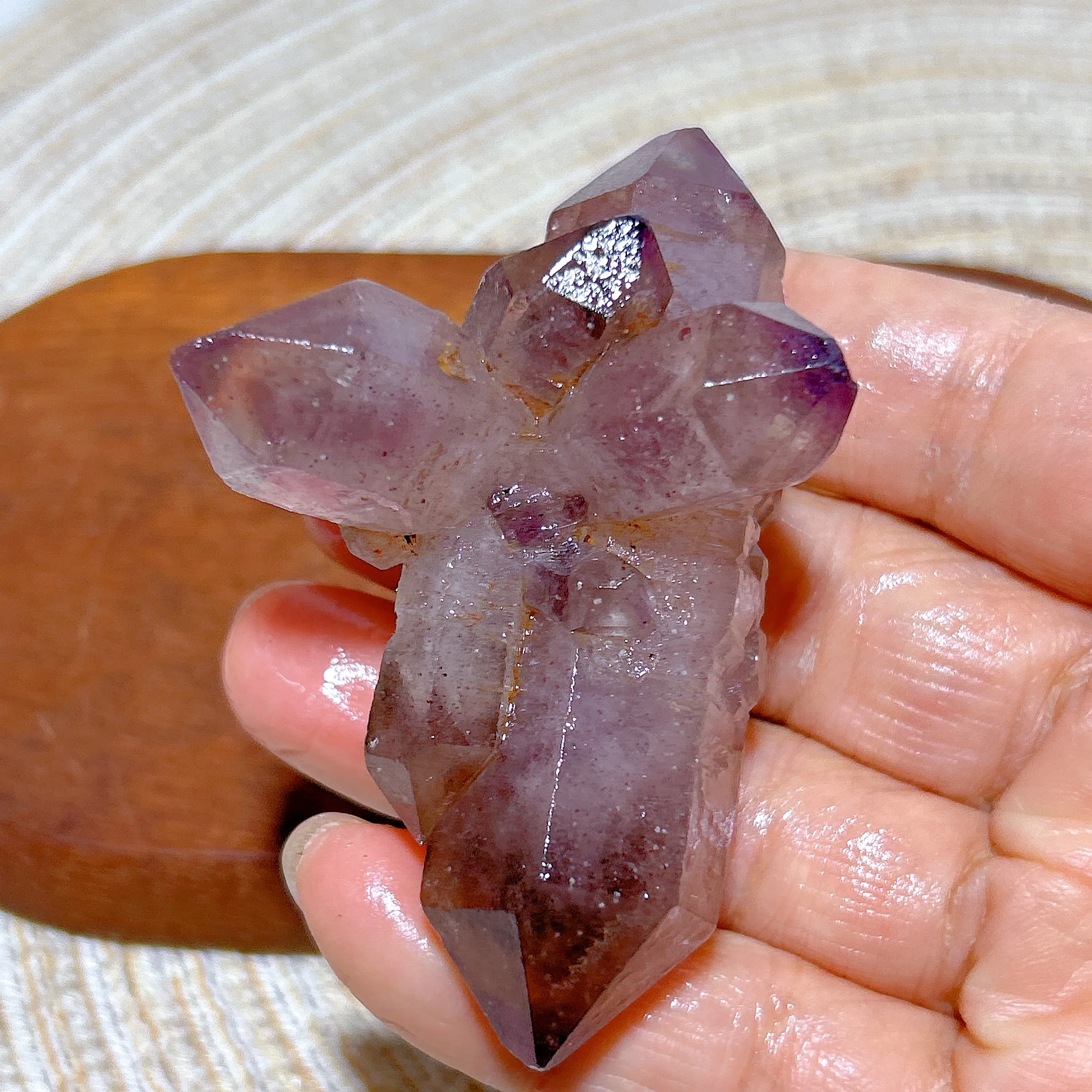 Natural Crystal Tanzania Super Seven Specimen Raw Stone Healing