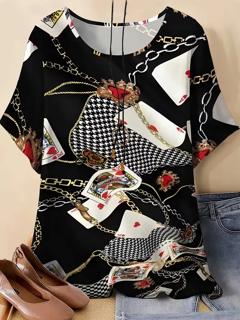 camiseta-niche-chain-poker-impressao-3d-manga-curta-para-adultos-e-criancas-estilo-dark-sweet-cool-um-item-essencial-para-mostrar-na-moda
