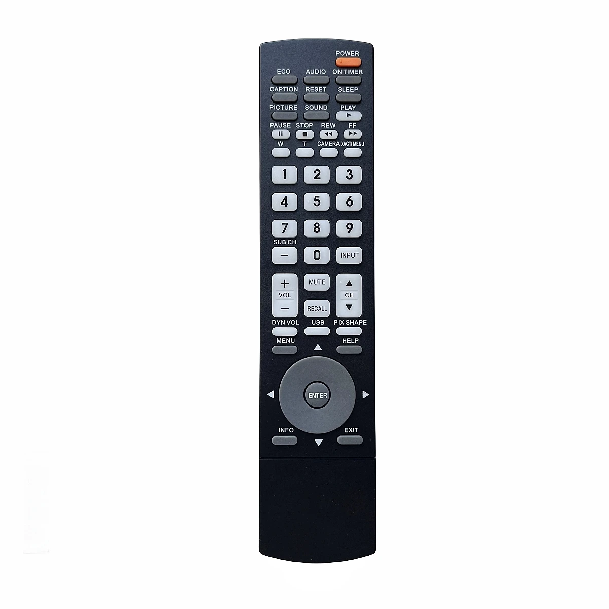 New Remote Control For Sanyo GXEA TV  DP37840 DP42840 DP46840 LCD55L4 DP50740 DP52440 DP55360 1-800-877-5032