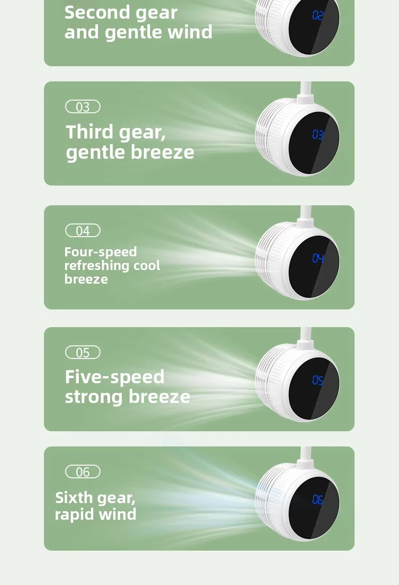 New Hanging Neck Fan Portable Cooling Fan Air Cooler Usb Leafless Bladeless Neckband Mini Rechargeable Electric Fans