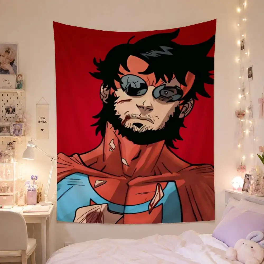 I-InvincibleS Omni-M-Mark Flag Digital Printing Banner for Garage Wall Out Door Decoration