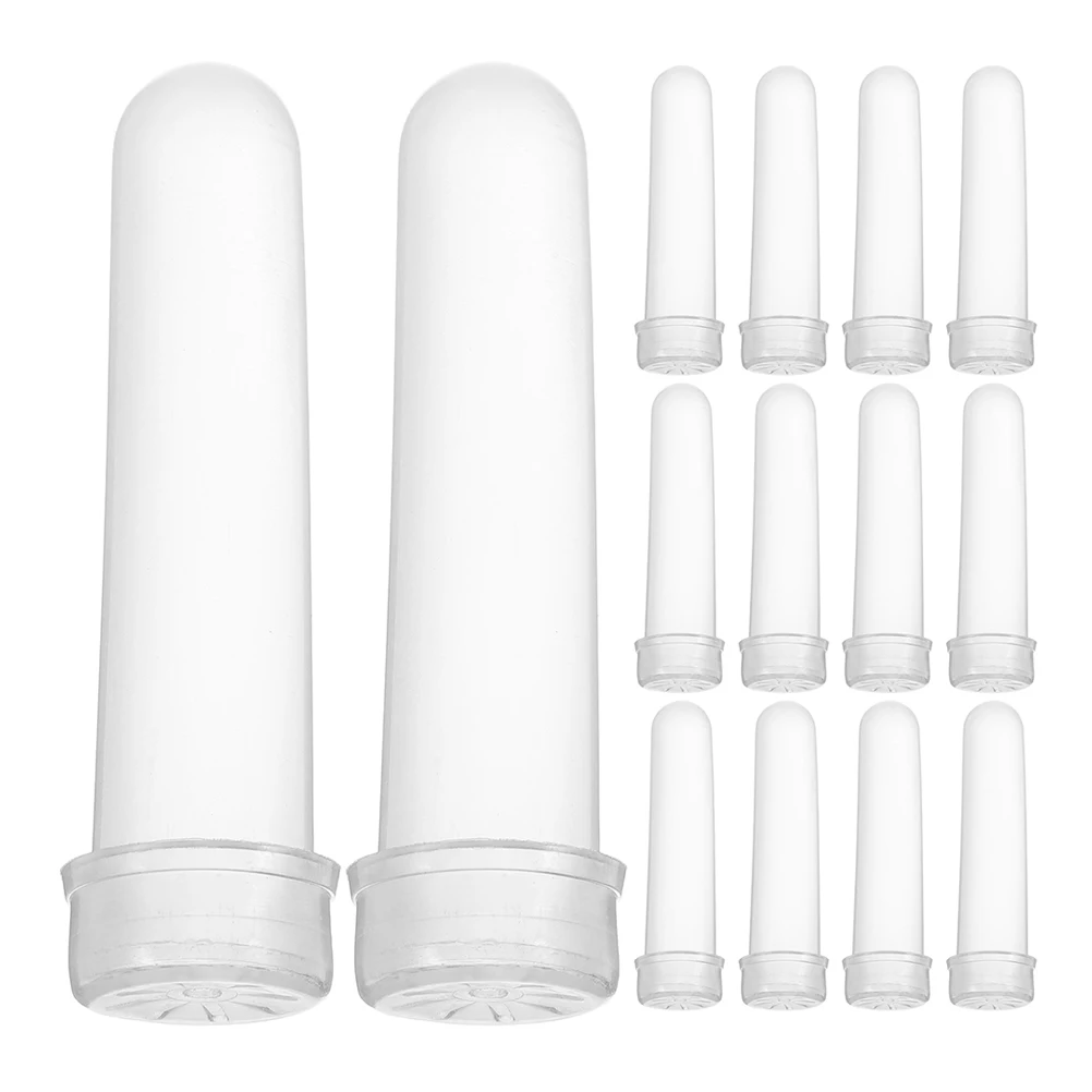

20Pcs Flower Water Vials Plastic Stem Tubes with Lids for Fresh Flower Arrangement Decoration Single Stem Hydration Solution