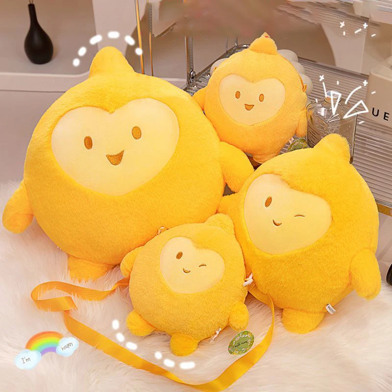 Kawaii Disney Wish star Plush Doll Anime Cartoon Wish Knapsack Plush Doll Student Plush Backpacks Girls Plushich Doll Gift