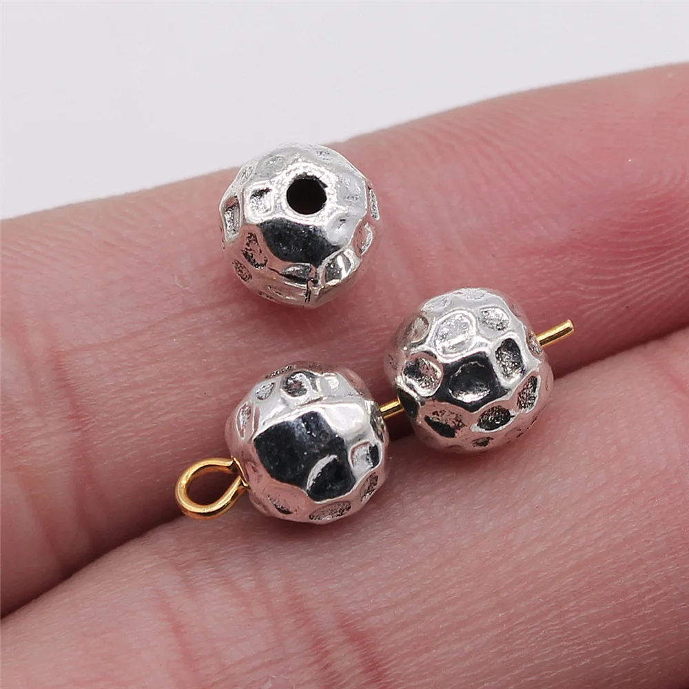 10pcs 7x8mm Irregular Small Beads Jewelry Findings