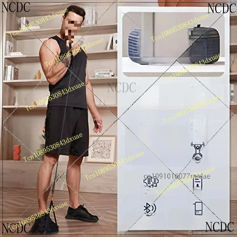 Home Fitness Equipment 4.4-44 LB Adjustable Resistance Bands Portable Pocket Gym System UNITREE PUMP Support APP
