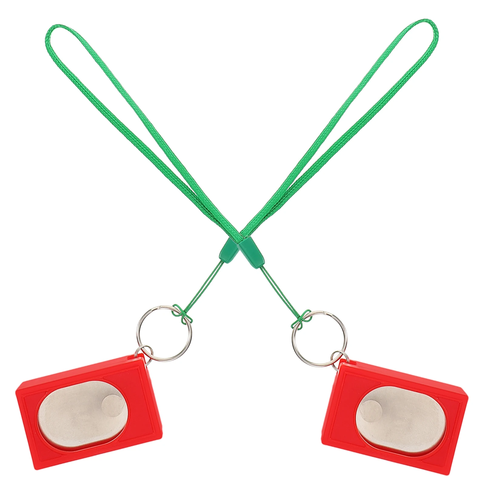 

2Pcs Dog Trainer Clickers Device Pet Supplies Vacuum Press Portable Dog Bell