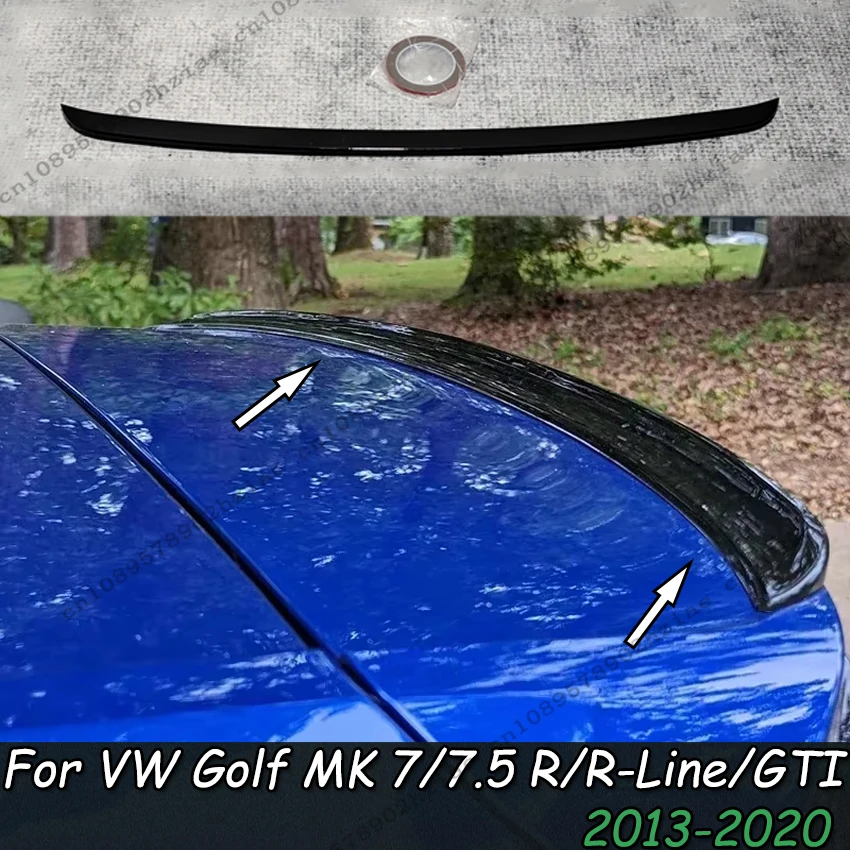 

TCR Style Rear Trunk Roof Spoiler Wing For VW Golf MK 7/7.5 R/R-Line/GTI 2013 2014 2015 2016 2017 2018 2019 2020 Body Kit Tuning