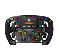 MOZA Racing FSR2 Formula Wheel 280mm Formula Wheel, Built for Ultimate Racing 4.3-inch Touchscreen LCD display