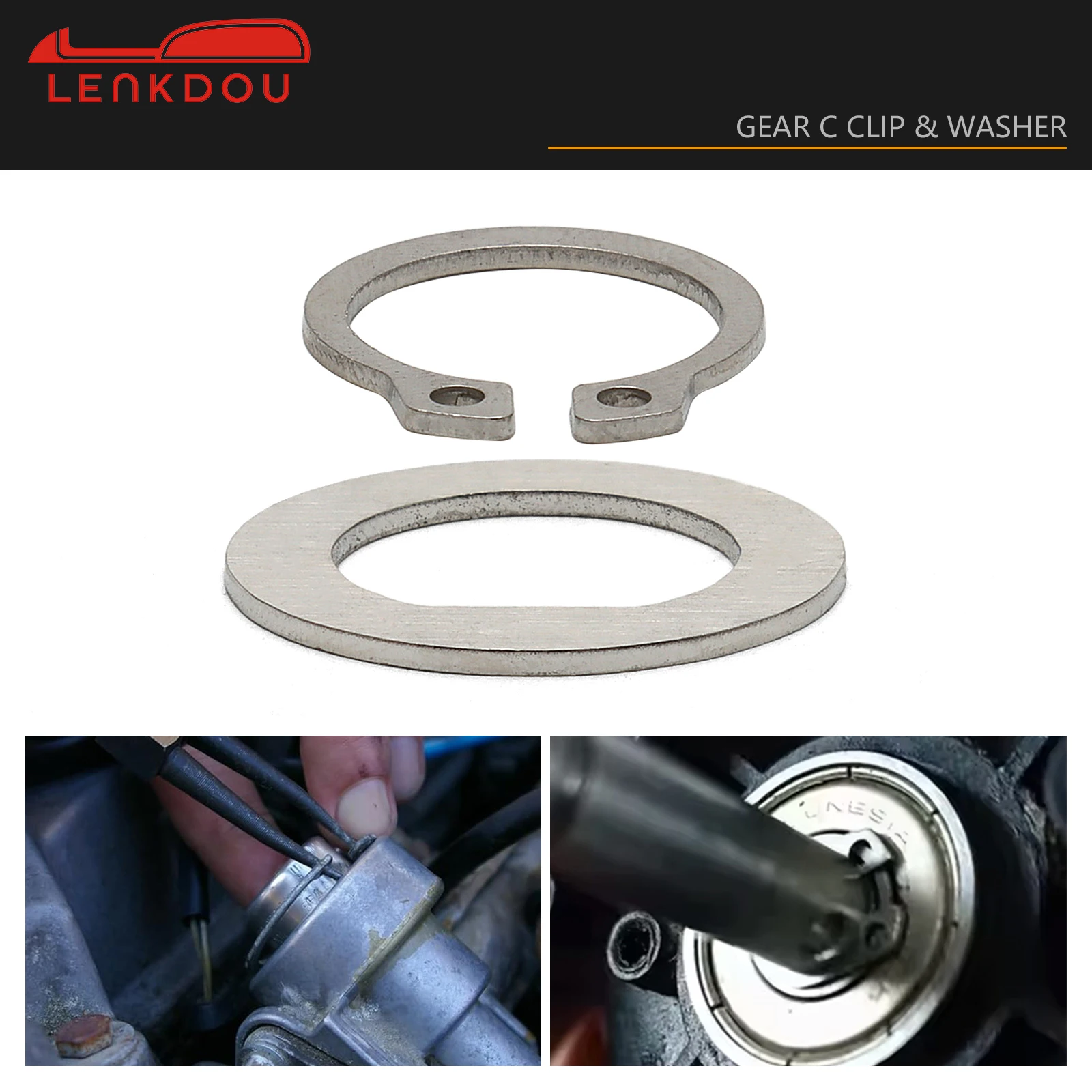 

Motorcycle Accessories Gear C Cllip & Washer Claw Rebuild Kit For Yamaha Banshee 350 YFZ350 1987-2006