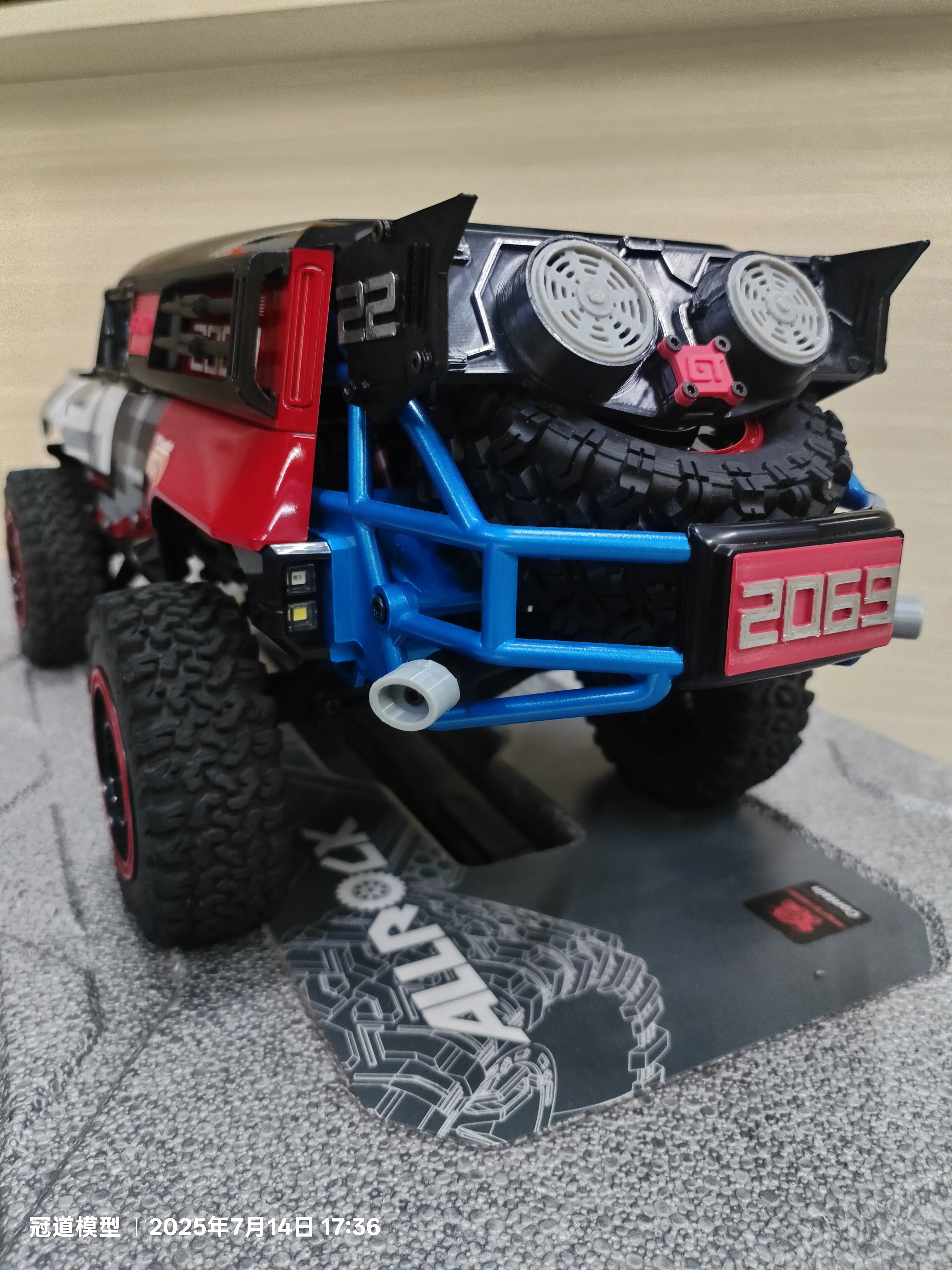 Mjx H12p Body Modification Remote Control Car Accessories Rear Wing Window Protection Net