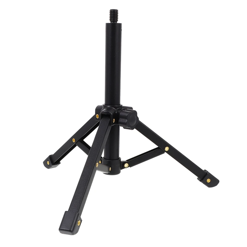 Portable Microphone Stand Desktop Tripod Table Stand Adjustable Mic Stand Mic Clip Holder Bracket