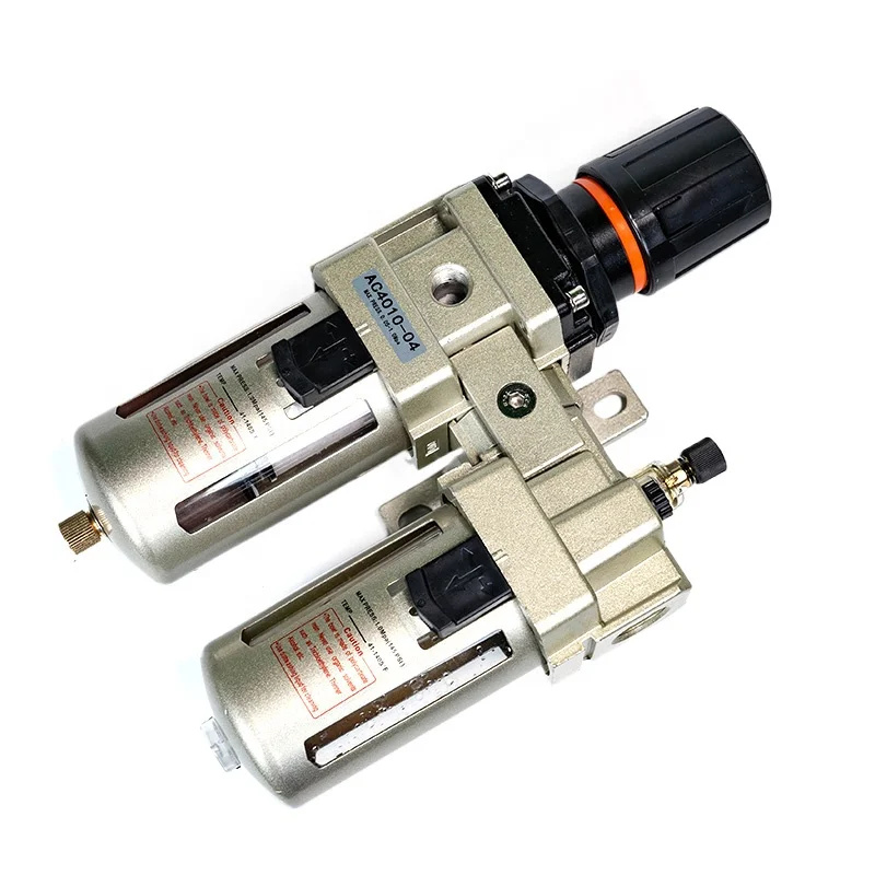 SMC Type AC4010-4/AC4010-6/AC5010-06/AC5010-10 Pneumatic Air Filter Lubricator Regulator Air Source Treatment Units