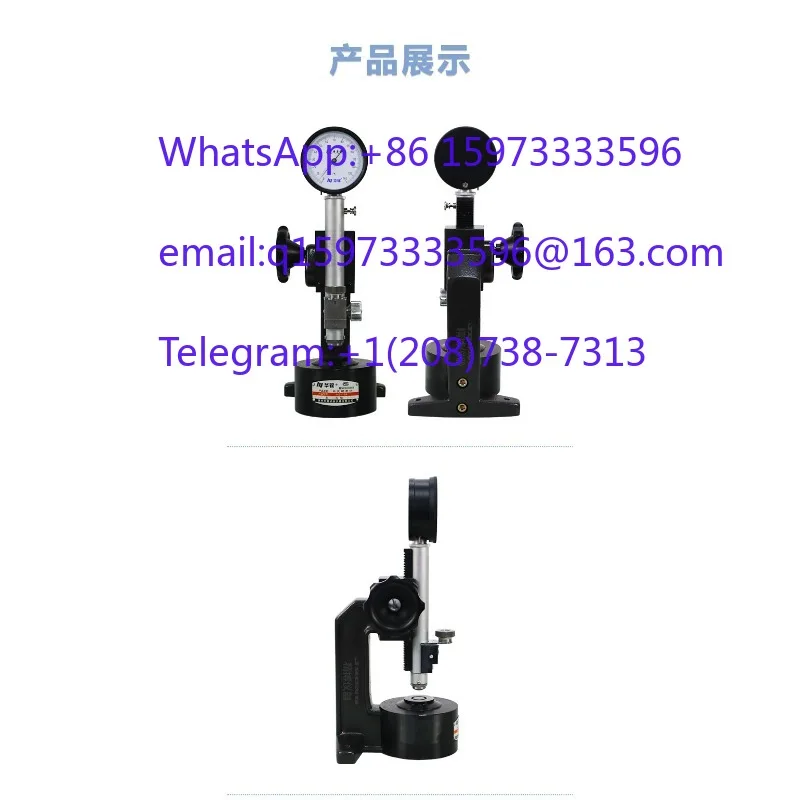 Portable HS Series Shore Durometer HS-19A Dial Read No Power Needed, HS-19GDV LCD Display with Average Calculation