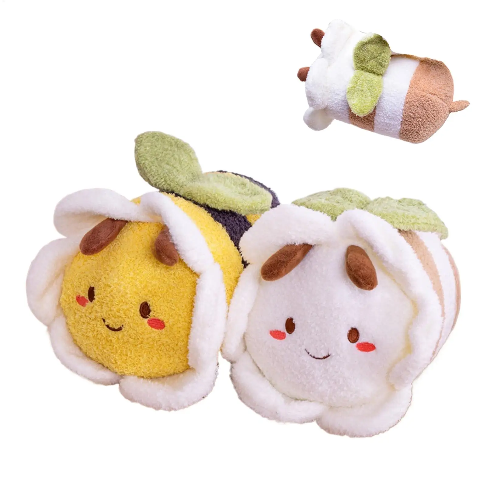 

Bee Stuffed Animals Soft Collectibles Animal Pillow Bee Plush Character For Nursery Bed Crib Sofa Bookshelf Display Cars Table