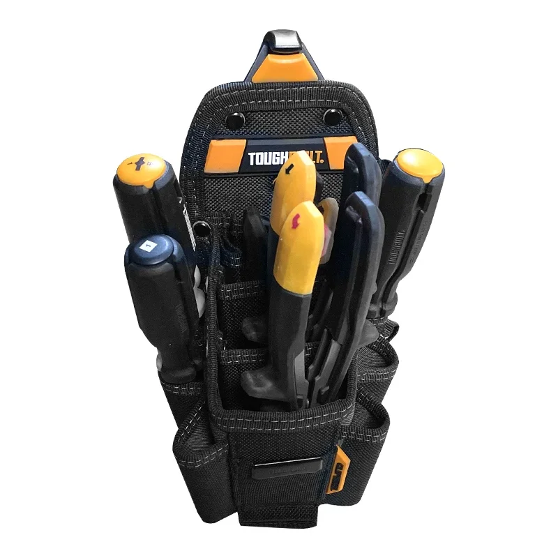 TOUGHBUILT TB-CT-36-L10 Technician 10-Pocket Pouch Mechanic Special Multi-Pocket Tool Bag Tool Pouch Quick Durable Hanging Bag