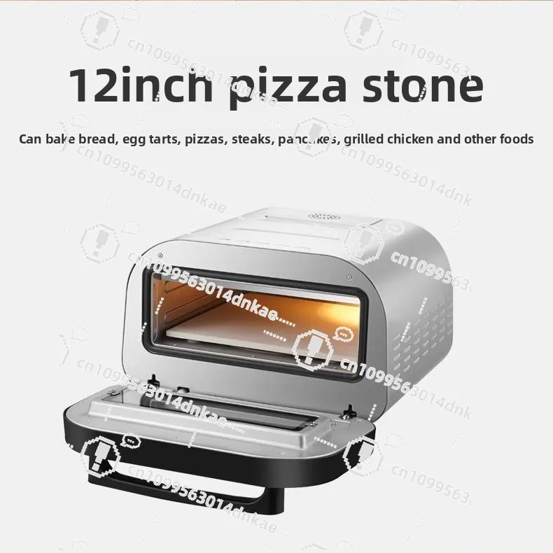 Professional Grade 450 ° C Multi-functional Household Pizza Oven Outdoor Commercial 12-inch Pizza Machine Baking Oven.