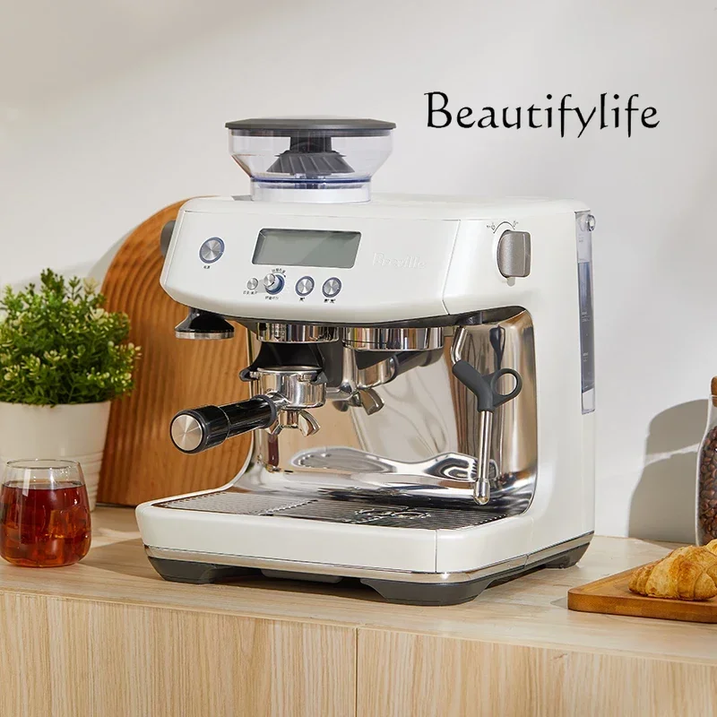Свежемолотая полуавтоматическая итальянская кофемашина для измельчения кофейных зерен, бытовая универсальная машина