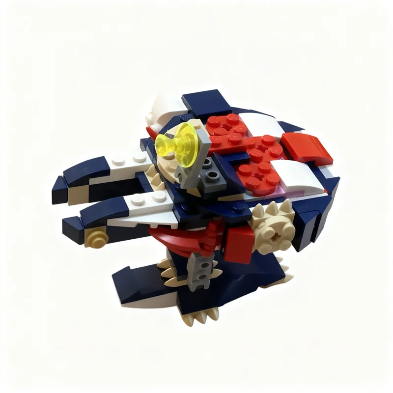 ตัวต่อ MOC 150 ชิ้น รุ่น Deep Sea Falcon Star Battle ของเล่นตัวต่อสถาปัตยกรรม DIY เสริมสร้างความคิดสร้างสรรค์ ของขวัญคริสต์มาสสำหรับเด็ก