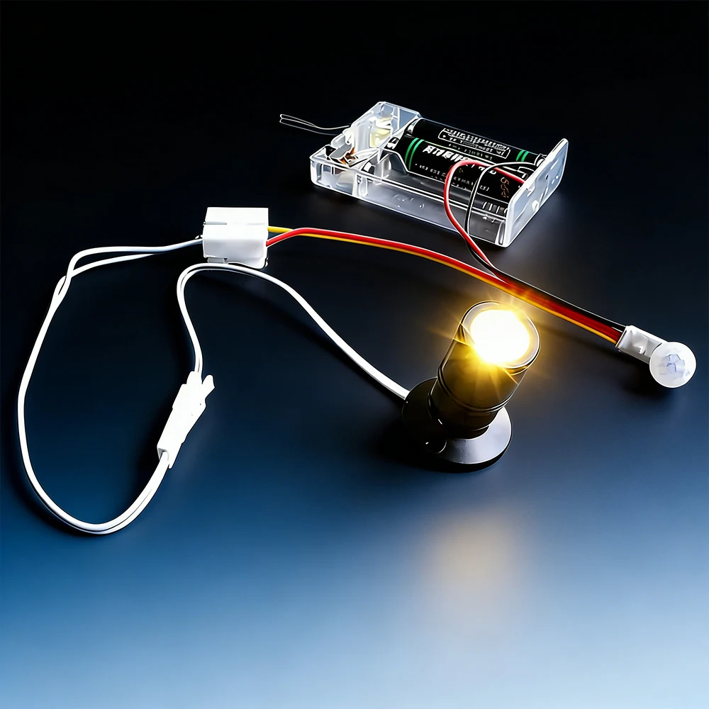 PIR Motion Sensor  Auto On/Off LED Infrared Human Body Detection with Adjustable Delay Timer for Stairs Hallway(Energy Saving)