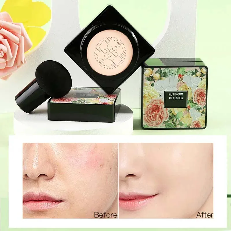 Mushroom Head Air Cushion Moisturizing BB Cream Skin-friendly Foundation Concealer Whitening Oil-control Cream Beauty Cosmetics