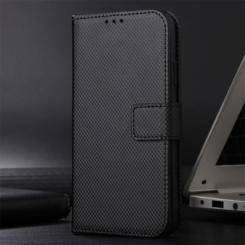 For TCL 305i diamond Wallet Magnetic Luxury Flip Leather lanyard for TCL 305i 305 i TCL305i Phone Bags covers