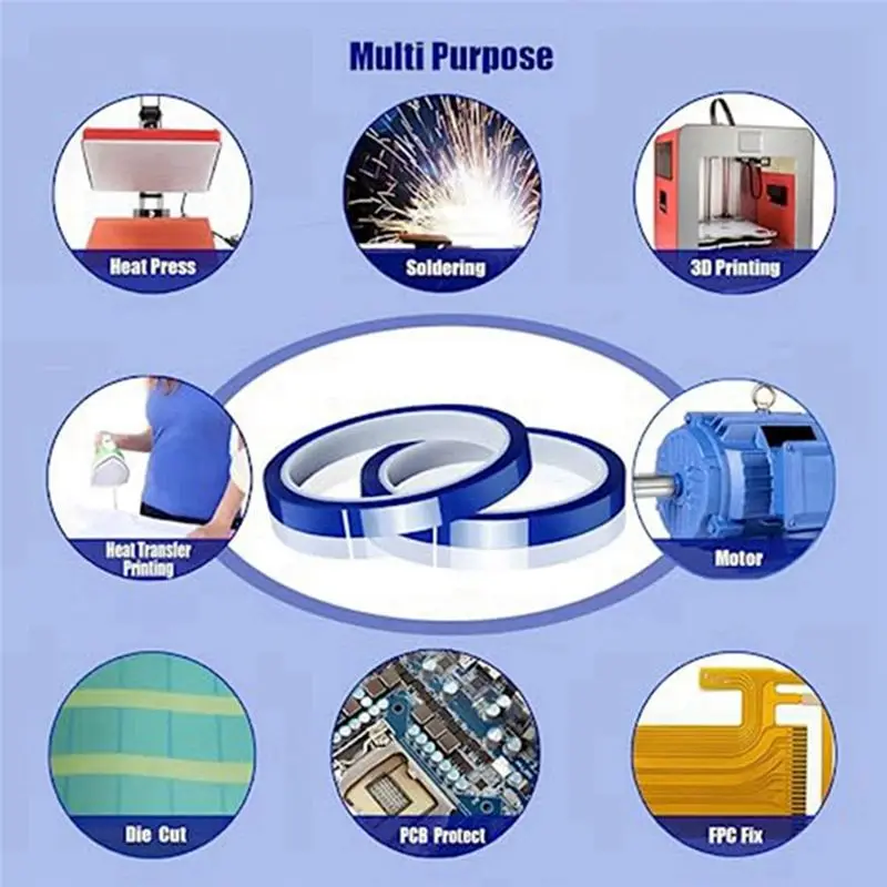 Fita Resistente ao Calor A46M-3 Pack 20Mm para Sublimação, 33M (108 Ft) Núcleo de 3 Polegadas Alta Temperatura Forte Adesão