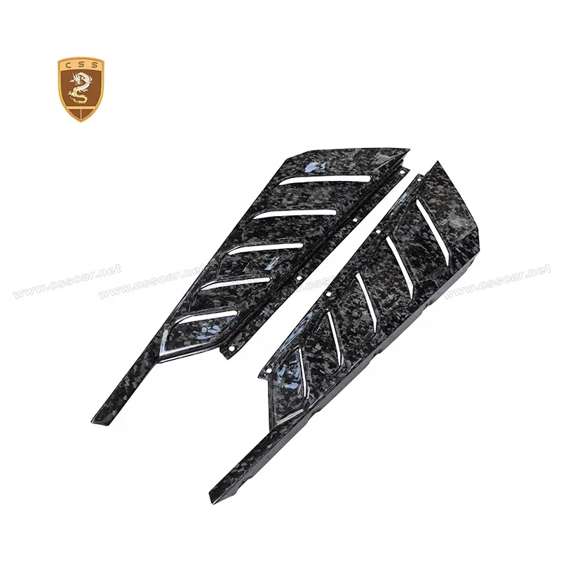 

Real Carbon Fiber Car Engine Decoration Hood Air Vent for Lamborghini Huracan EVO LP610