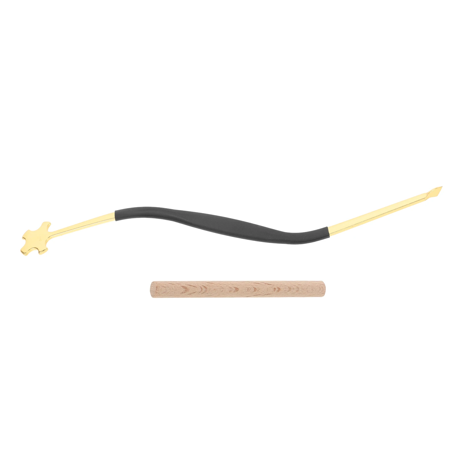 

2pcs Violin Sound Post Tool Set Durable Ergonomic Design For Violin Cello Repair Maintenance Essential Luthier Instrument