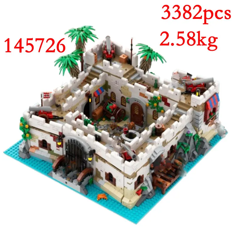 Spot MOC-145726 156391 Castelo de construção modular montagem de partículas pequenas blocos de construção brinquedo educativo modelo presente conjunto ornamentos