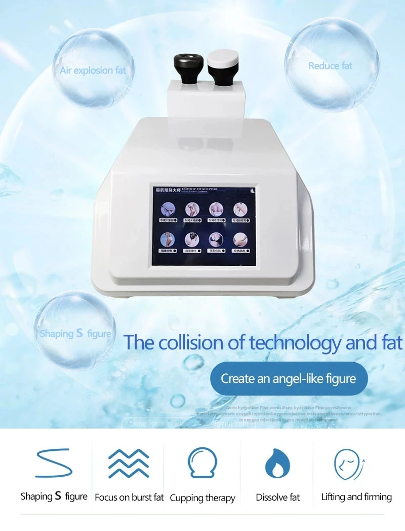 

Портативная вакуумная ультразвуковая микроволновая печь для растворения жира, массаж для похудения, машина для сжигания жира, массажная машина, соскабливание