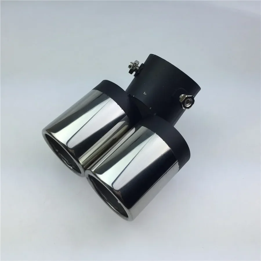 

For Hyundai Kia Automotive install dual exhaust pipes modified tail pipe dual-tube tailpipes