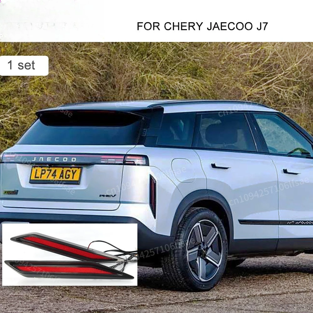 

Car Rear Bumper Light LED Daytime Running Light Car Fog Light Streamer Steering Suitable for 2024 CHERY Jaecoo J7