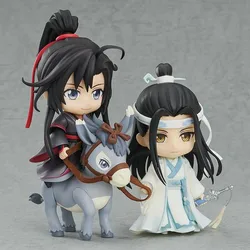 MDZS In Stock Original Figure Lan WangJi Wei WuXian Patriarch of Magic Dao 10cm PVC Action Anime Model Colletion decoration Toys