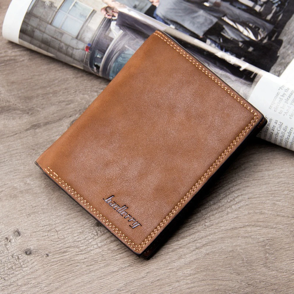 Baellerry Butterweiche, schlanke Geldbörse für Herren, minimalistischer Kartenhalter aus PU-Leder – Vordertasche, RFID-blockierender Geld-Organizer – Detail 25