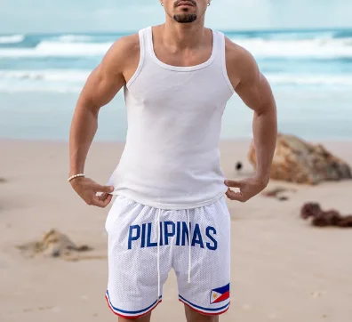 

New Men's Sports Fitness Shorts Dark City Custom Basketball Shorts Training Running Casual Loose Quick-Drying Five-Point Pants