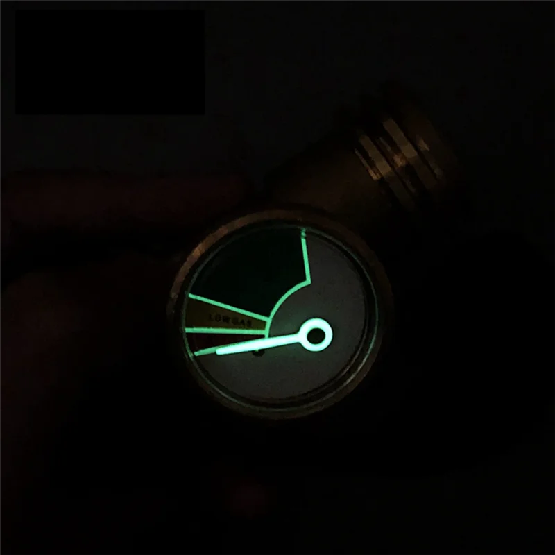 ABYA Propane Adapter Connector with Luminous Pressure Gauge Adapter Gas Tank Converter SL-YK01-1