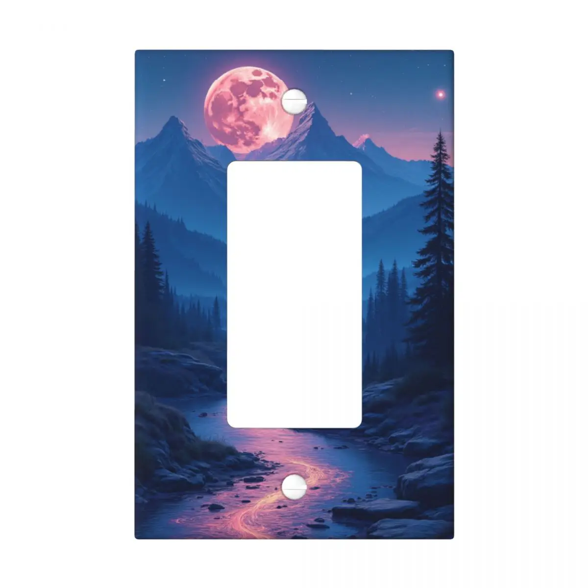 

Art Plates,bathroom switch wall plates,vintage switch plate cover,outlet covers wall plates decorative metal,1 Gang Decora