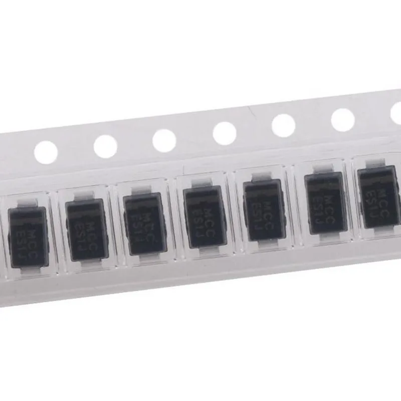10-100pcs New ES1J DO-214AC Ultra Fast Recovery Diode 600V 1A High Frequency Rectifier ES1J-LTP