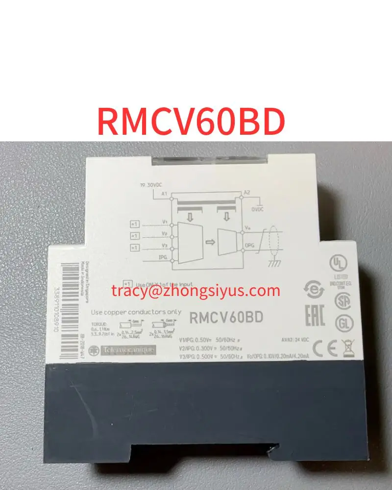 New RMCV60BD relay voltage and current transmitter