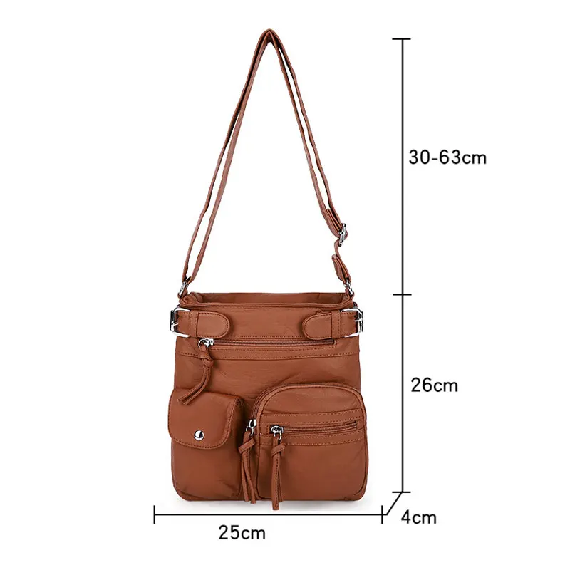 Solid Color Women's Tote Bag Adjustable One Shoulder Bag Oblique Collapse Large Capacity Crossbody Unisex Couples Bag