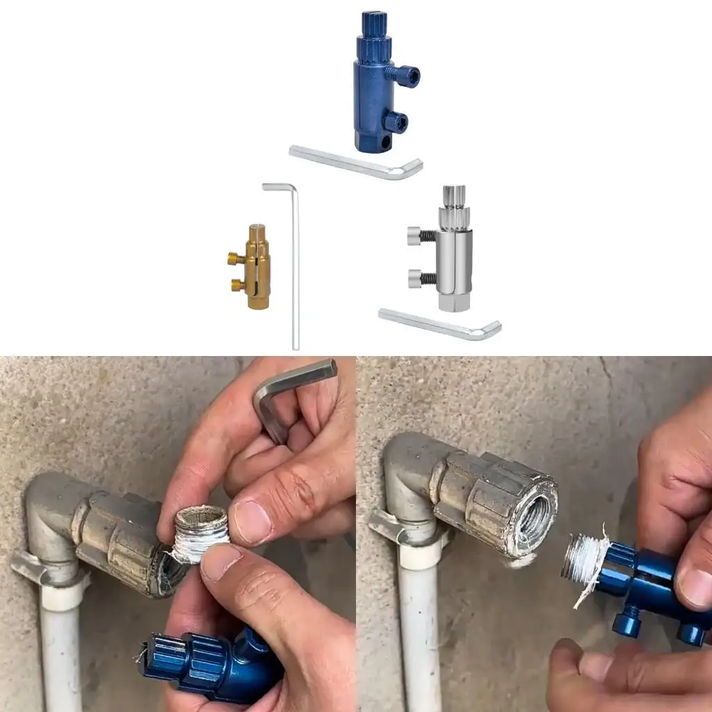 

652F Reliable Screw Extractor Set for Fast and Easy Removal of Stripped Screws and Broken Water Pipe Sturdy Tool for Plumbers