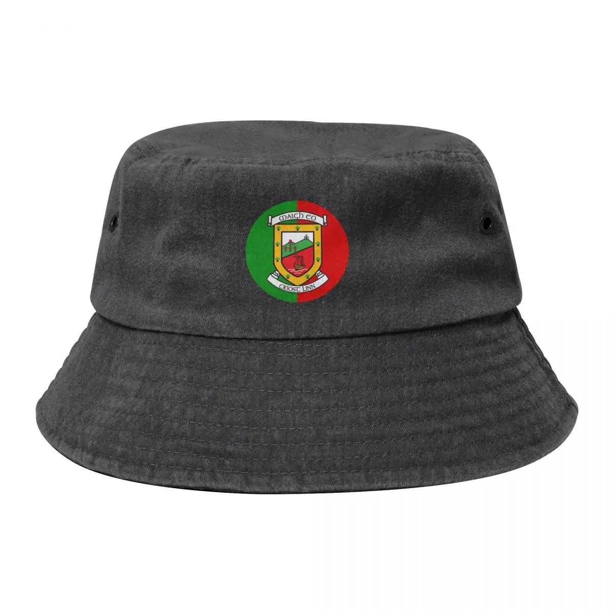 

County Mayo - Ireland Bucket Hat Mountaineering Sun Hat For Children Fluffy Hat cute Mens Tennis Women's