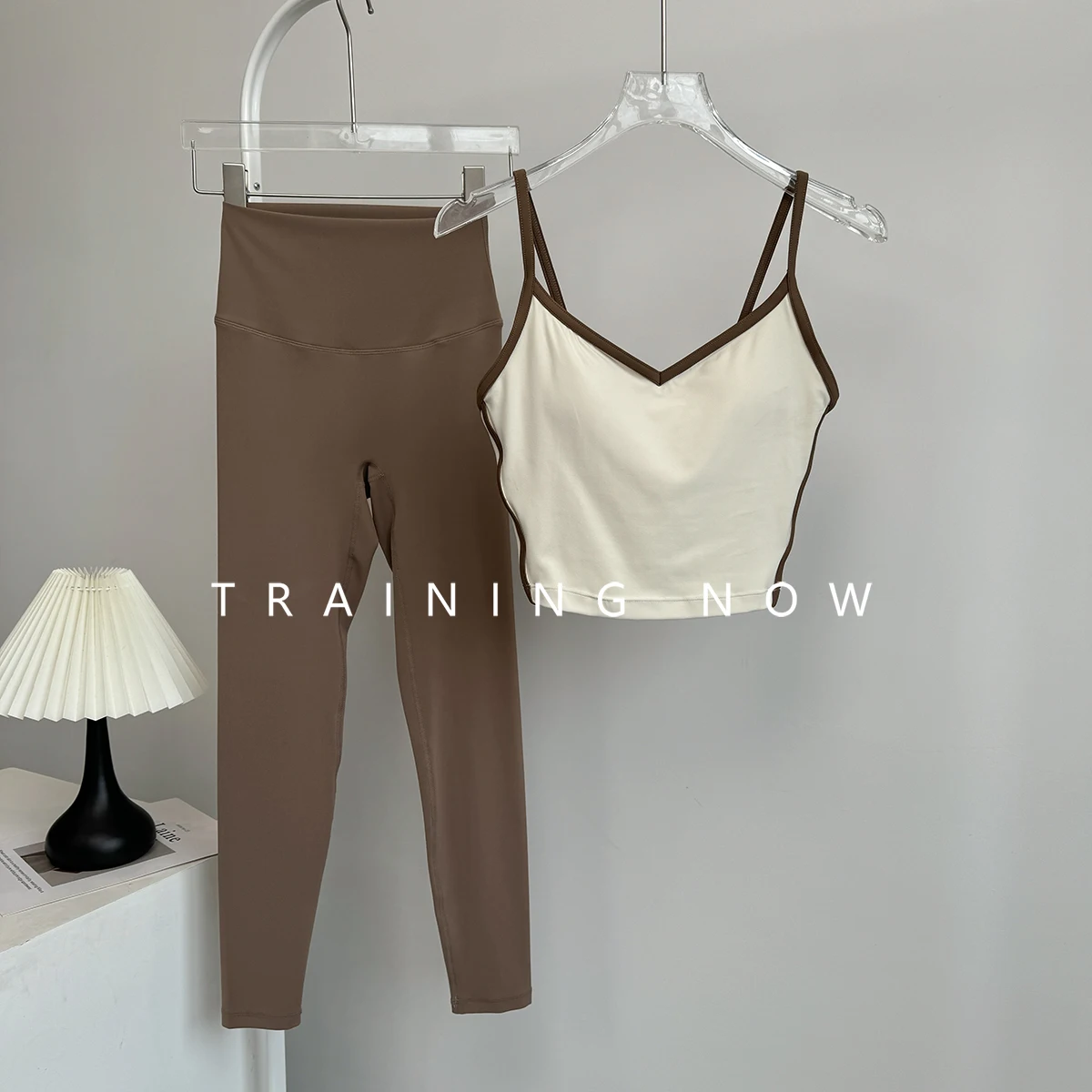 

Yoga suit for women in summer fashion and beautiful Pilates fitness training quick drying clothes high-value running sportswear